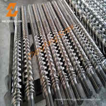 Plastic Machinery Bimetallic Conical Twin Screw and Barrel